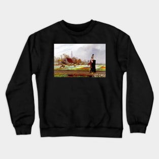 The Tulip Mania by Gerome Crewneck Sweatshirt